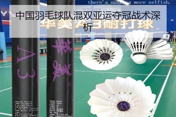 中国羽毛球队混双亚运夺冠战术深析